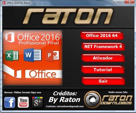 windows 10 office raton